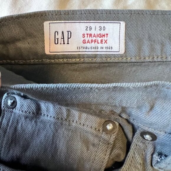 GapFlex Straight Jeans in  Gray 29X30 - Picture 6 of 7
